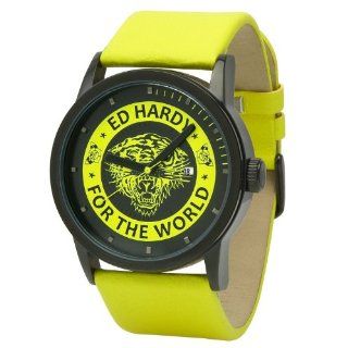 Ed Hardy Women's PK YW Punked Yellow Watch at  Women's Watch store.