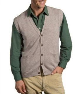 Wool Overs Men's Lambswool V Neck Button Sweater Vest at  Mens Clothing store Department Name Mens And Item Type Keyword Sweaters