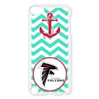NFL Atlanta Falcons IPod Touch 5th Case Cover Chevron Pattern Anchor Stirp Ipod 5 Cases Green Red Electronics