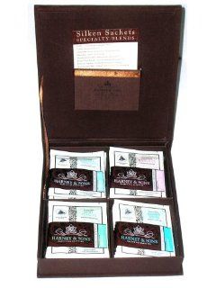 Harney & Sons Small Linen Tea Chest  Herbal Teas  Grocery & Gourmet Food
