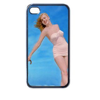 marilyn monroe iphone case for iphone 4 and 4s black Cell Phones & Accessories