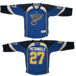 NHL St. Louis Blues Pietrangelo #27 Boys Hockey Jersey / Sweater S M Blue Clothing