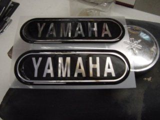 Vintage Motorcycle Yamaha CT1 & others tank badges NICE Small Blk/Chrome YAM_T1B  Other Products  