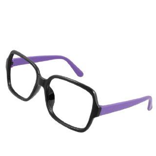 Single Bridge Full Rim Purple Classic Spectacles Glasses Eyeglasses Frame Health & Personal Care