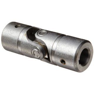 Lovejoy Size NB12B Needle Bearing Universal Joint, 1" Round Bore and 1" Round Bore, 3/16" x 3/32" Keyways, 2.00" Outer Diameter, 5.44" Overall Length Pin And Block Universal Joints