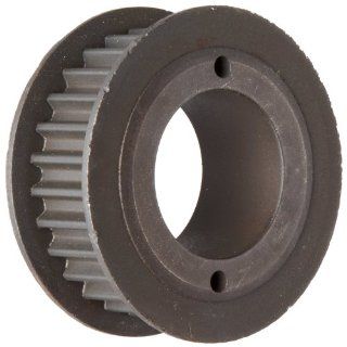 Martin High HP High Torque Sprocket With Flange, QD Bushed, Single Strand, For Q Bushing, 8mm Pitch, 28 Teeth, 38.1mm Max Bore Dia., 69.977mm OD, 22mm Width Roller Chain Sprockets