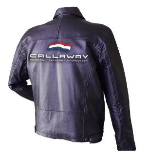 Callaway Cars 980.91.9510.S Small Leather Jacket with Inlay Logo Automotive