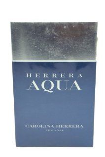 Herrera AQUA by Carolina Herrera for Men 1.7 oz Eau de Toilette Spray  Beauty