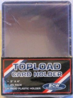 BCW 3 x 4 Topload Card Holder, Premium Toys & Games