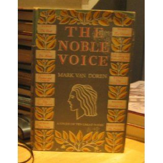 The Noble Voice Mark. Van Doren Books