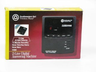 Southwestern Bell FA982 2 Line Answering System with Voice Time/Day Stamp  Answering Devices  Electronics