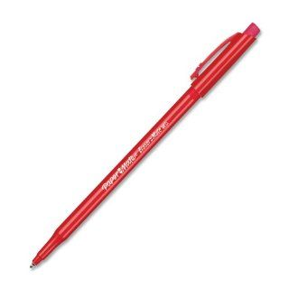 Erasermate Stick Ballpoint Pens, Medium Point, Red Ink, 12 Pack Pens  Early Childhood Development Products 