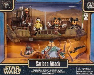Disney Star Wars Weekends 2013 Sarlacc Attack 5 pc Action Figure Set   Theme Park Exclusive Limited Edition Toys & Games