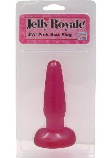 California Exotics Jelly Royale Butt Plug, Pink, 4.25 Health & Personal Care