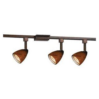 Cal Lighting HT 9543FC BKCBK 4 Foot Black Track Pack with Three Track Heads    