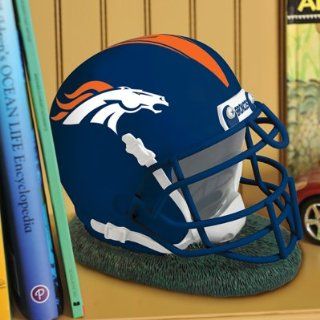 Denver Broncos Helmet Bank   NFL  Sporting Goods  Sports & Outdoors