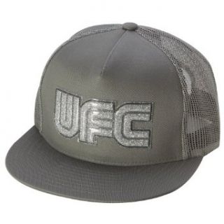 UFC Women's Glitter Cap (Grey, OSFM)  Sports Fan Baseball Caps  Clothing