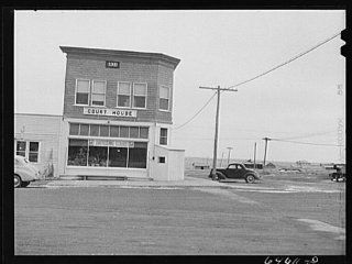 Photo Dewey County, South Dakota. Courthouse, Timber Lake   Prints