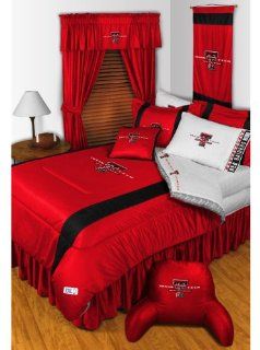 NCAA Texas Tech Red Raiders   5pc BEDDING SET   Boys Full/Double Size   Bed In A Bag