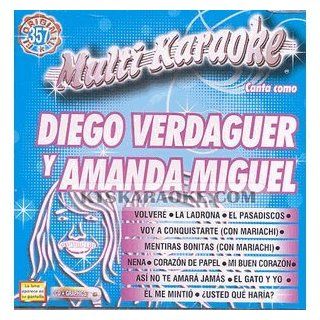 Karaoke Diego Verdaguer Y Amanda Miguel   Exitos Music
