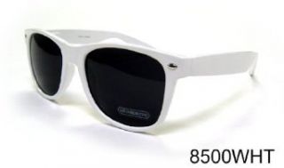 Free S&H Sunglasses   Hollywood Movie Stars 1960's Fashionable Movie Stars Sunglasses in Classic White Frame (HOL8500) and One Bonus Gift Clothing