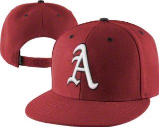 Arkansas Razorbacks Cardinal Brand Oath Snapback  Sports Fan Baseball Caps  Sports & Outdoors