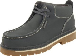 Lugz Men's Strutt Scuff Proof Boot, Dark Grey/Cream/Gum Scuff Proof Leather, 16 D US Shoes