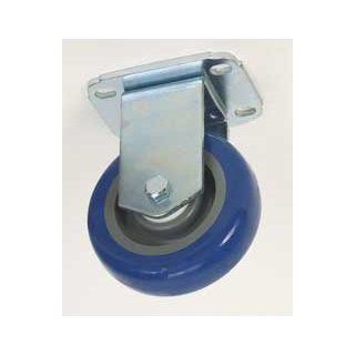 Industrial Grade 1G099 Rigid Caster, 4 In Plate Casters