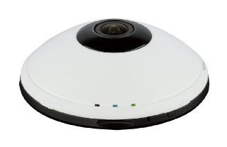 D Link Systems, Inc. DCS 6010L Cloud Camera 6100   360 Degree 2 MP Network Camera (White with Black Trim)  Webcams  Camera & Photo