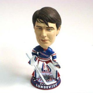 Henrik Lundqvist New York Rangers Bobble Head  Bobble Head Toy Figures  Sports & Outdoors