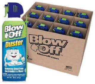 Blow Off (8152 998 226 12PK) 152a Air Duster   8 oz., (Pack of 12) Automotive