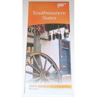 Southwestern States AAA Map (North American Regional Series, 2012) AAA Books