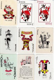 9 different Playing Card Jokers  Other Products  