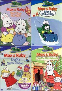Max and Ruby   Max's Christmas/Play Time for Max/Ruby's Snow Queen/Max's Rocket Run (4 Pack) Movies & TV
