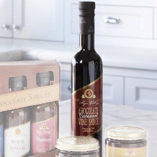Anettes Chocolate Cabernet Wine Sauce  #7352   Wine Cabinets