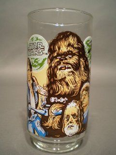 star wars vintage 1977 glass chewbecca burger king  Other Products  