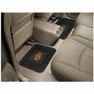 Oklahoma State University Backseat Utility Mats 2 Pack  Sports Fan Car Floor Mats  Sports & Outdoors