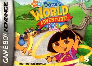 Dora the Explorer   Dora's World Adventure GBA Instruction Booklet (Nintendo Gameboy Advance Manual ONLY   NO GAME) Pamphlet   NO GAME INCLUDED 