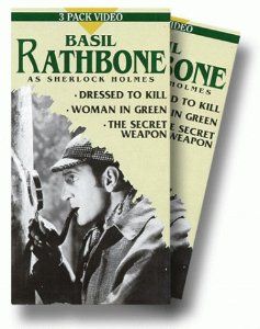 Sherlock Holmes [VHS] Basil Rathbone Movies & TV