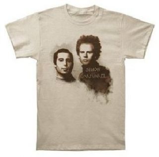 Simon And Garfunkel 'Faces' Cream T Shirt Fashion T Shirts Clothing