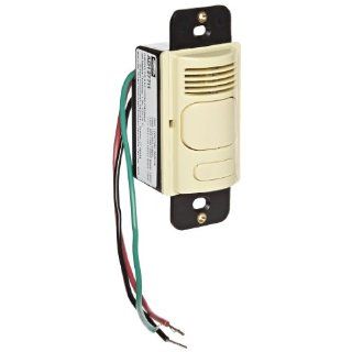 Hubbell AD1277I1 Adaptive Technology Wall Switch, Ultrasonic and Passive Infrared, Ivory 1 Button For Manual/Auto Control, 1 Circuit Wall Light Switches