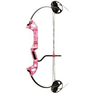 PSE Archry Min Brn Pnk Skwk CamoLH40  Youth Archery Bow Sets  Sports & Outdoors