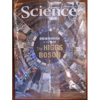 Science 21 December 2012 (Breakthrough of the Year   The HIGGS BOSON) AAAS   SCIENCEMAG.ORG Books