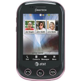 Pantech Pursuit II Phone, Pink (AT&T) Cell Phones & Accessories