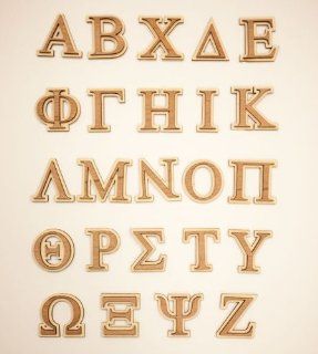 Wooden Greek Letters