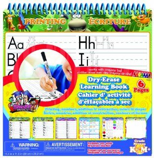 Board Dudes Wire Bound Dry Erase Activity Book   Letters, Numbers, Shapes & Games (11050VA 4)
