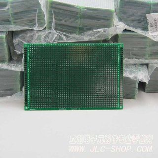5pcs/lot 8cm x 12cm Double Side Prototype PCB Universal Board solderable DIP Pc Board Relays