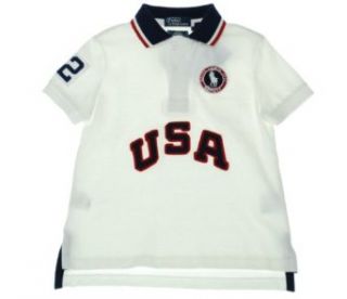 Polo by Ralph Lauren USA 2012 Olympic Team Polo Shirt White XXL at  Mens Clothing store