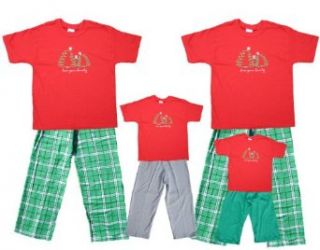 Christmas Trees Cotton Clothing; Choose Kids or Adult Set for Family Matching Novelty Pajama Sets Clothing