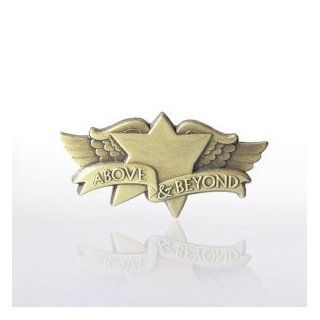 Lapel Pin   Above and Beyond Wings